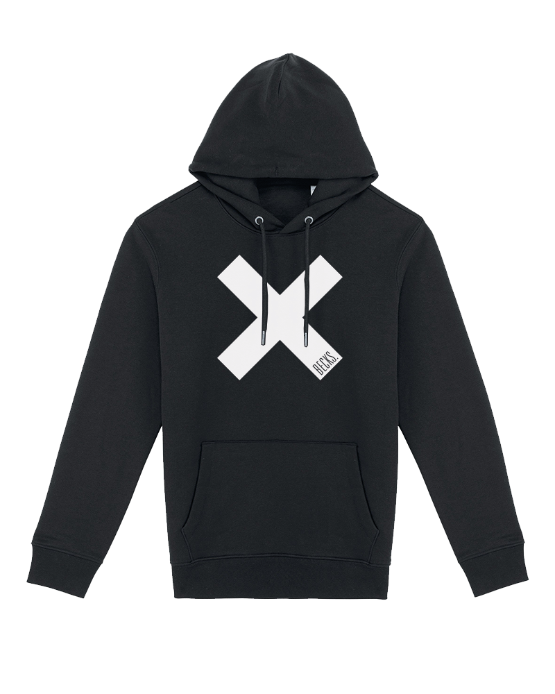 Black Hoodie becks BIG X – BECKS.