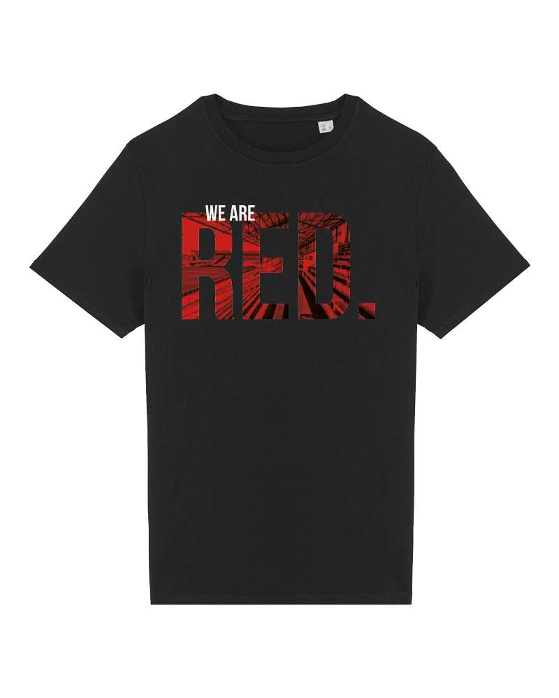 Black t-shirt We are RED. – BECKS.